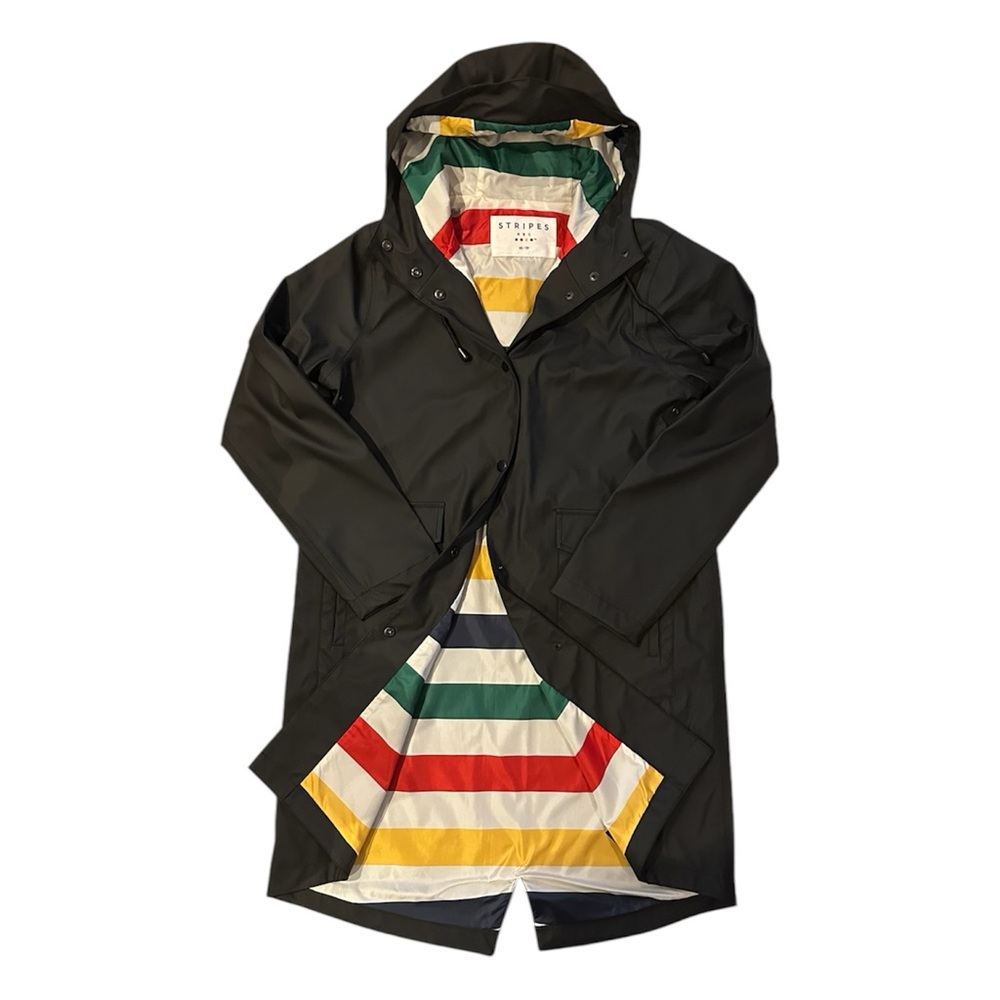 Raincoat HBC Stripes Hudson’s Bay Company Lined in Classic Stripes